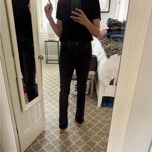 Zara Charcoal Denim Jeans